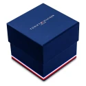 Reloj Tommy Hilfiger Troy Le Plateado, Azul y rojo Multifunción Hombre 1792124