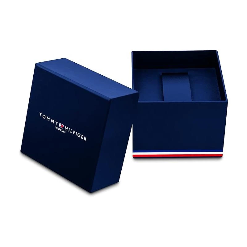 Reloj Tommy Hilfiger Troy Le Plateado, Azul y rojo Multifunción Hombre 1792124