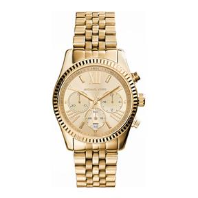 Reloj Michael Kors Lexington Baño Oro Cronógrafo Mujer MK7378
