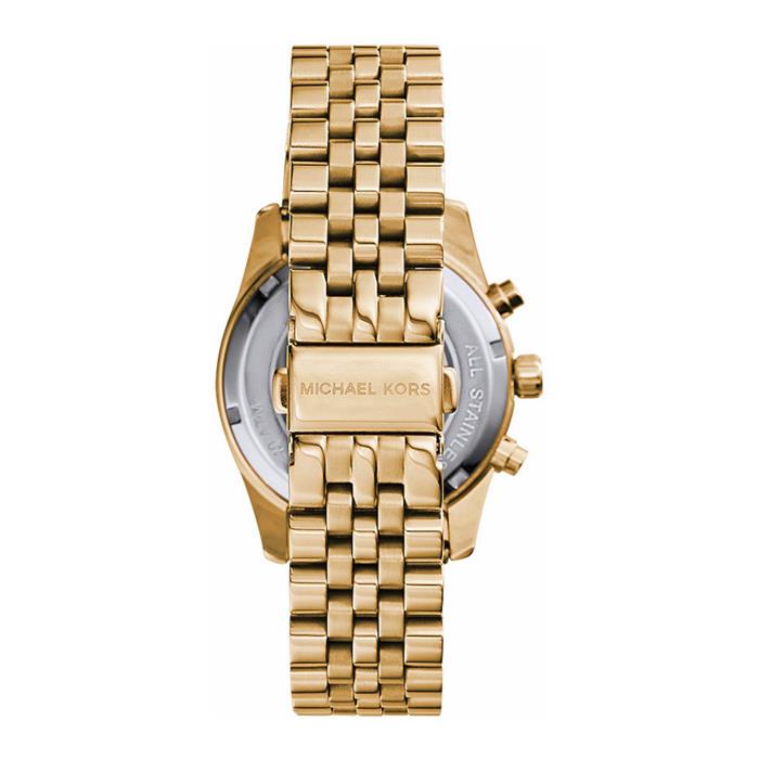 Reloj Michael Kors Lexington Baño Oro Cronógrafo Mujer MK7378