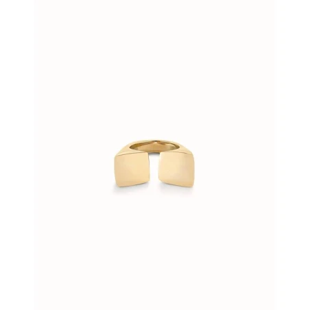Anillo UNOde50 Ser Sin Complejos Baño Oro ANI0822ORO000