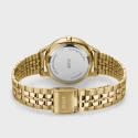 Reloj Cluse Minuit Date Dorado y Negro Multifunción Mujer CW10707