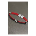 Pulsera Lotus Style Hombre rojo y negro LS1829-2/3