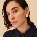 Pendientes Agatha Paris Danae Gotas Baño Oro 02380603-157-TU