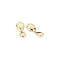 Pendientes Largos Agatha Paris Danae Gotas Baño Oro 02380604-157-TU