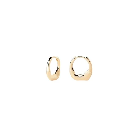 Pendientes PdPaola Aros Mini Magma Plata Baño Oro AR01-C27-U