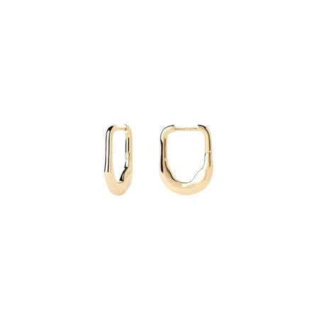Pendientes PdPaola Aros Magma Plata Baño Oro AR01-C28-U