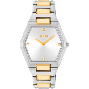 Reloj TOUS Karat Plateado y Dorado Analógico Mujer 3000136700