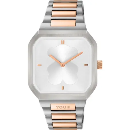Reloj TOUS D-Bear Platedo y Rosado Analógico Mujer 3000137500