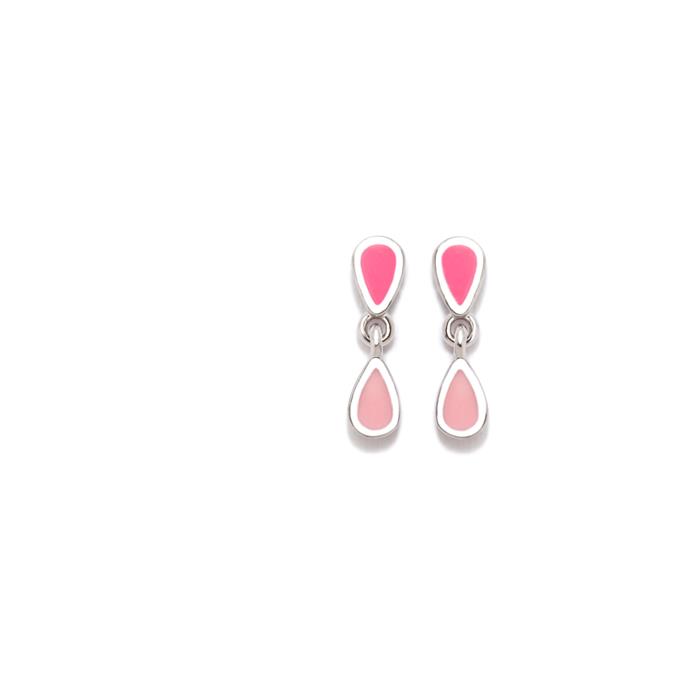 Pendientes Agatha Ruiz de la Prada Lluvia Gotas Pastel y Rosa 025LLU