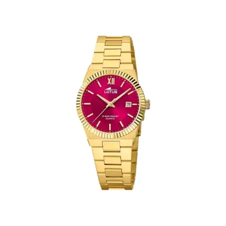 Reloj Lotus Freedom Dorado y Burdeos Analógico Mujer 18840/2