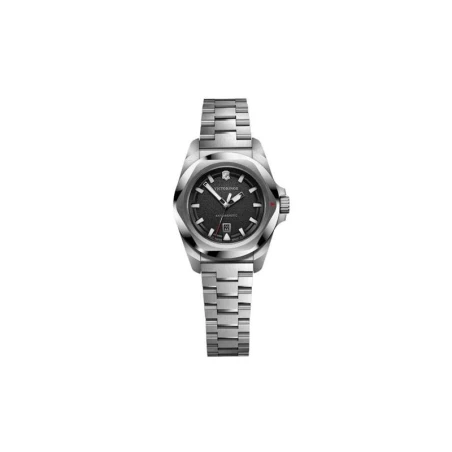 Reloj Victorinox Acero Inoxidable Plateado y Azul Marino Analógico Mujer V242038