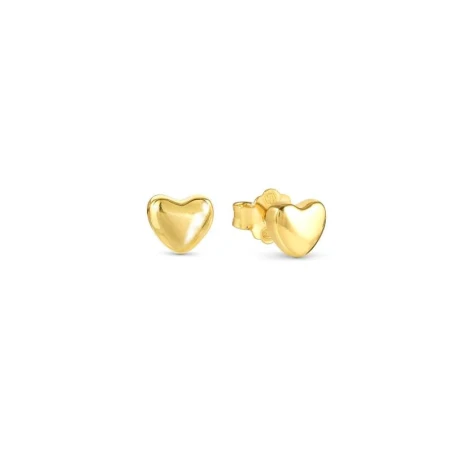Pendientes Nomination Armonica Corazón Plata Baño Oro 241307/006