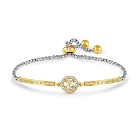 Pulsera Nomination RoyalDream Círculo Acero Baño Bicolor y Circonitas Blancas 029802/017