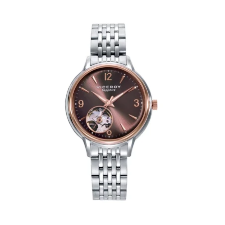 Reloj Viceroy Chic Plateado y Marrón Mujer Automático 401252-95