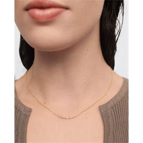 Collar PdPaola Lotus Plata Baño Oro y Circonitas Multicolor CO01-951-U 2