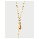 Collar PdPaola Tessa plata Baño Oro Cadena y Gota Plata Baño Oro CO01-975-U