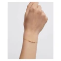 Pulsera PdPaola Lotus Plata Baño Oro y Circonitas Multicolor PU01-845-U