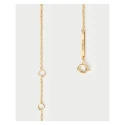 Pulsera PdPaola Lotus Plata Baño Oro y Circonitas Multicolor PU01-845-U