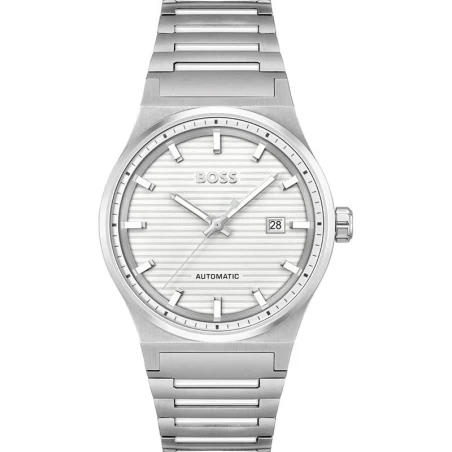 Reloj Boss Candor Plateado Automático Hombre 1514186