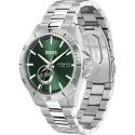 Reloj Boss Troper Plateado y Verde Automático Hombre 1514200