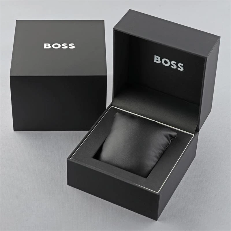 Reloj Boss Troper Plateado y Verde Automático Hombre 1514200