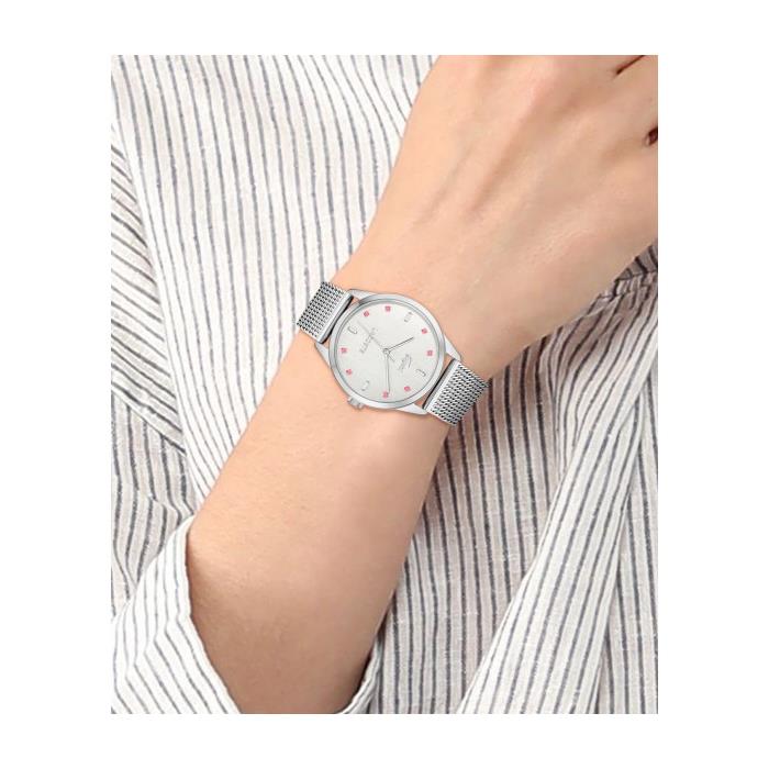 Reloj Lacoste Gemala Plateado Analógico Mujer 2001342