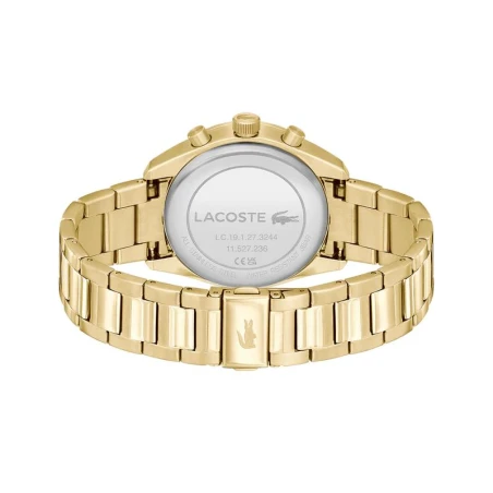 Reloj Lacoste Boston Hombre Dorado y Azul Cronógrafo 2011381