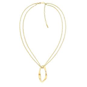 Gargantilla Calvin Klein Harmonious Connection Acero Baño Oro 35000684