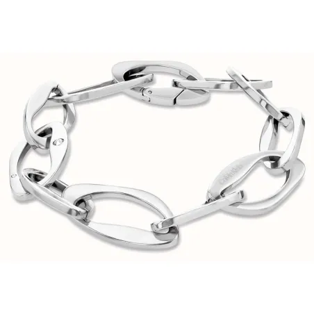 Pulsera Calvin Klein Harmonious Connection Acero Plateado Mujer 35000687