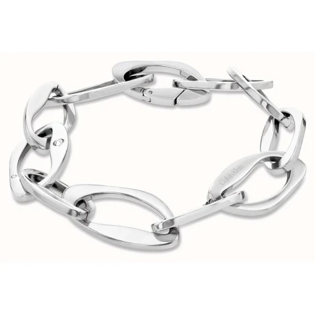 Pulsera Calvin Klein Harmonious Connection Acero Plateado Mujer 35000687