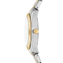 Reloj Fossil Scarlette Mini Plateado, Dorado y Verde Analógico Mujer ES5388