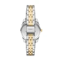 Reloj Fossil Scarlette Mini Plateado, Dorado y Verde Analógico Mujer ES5388