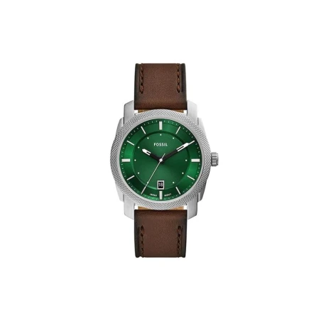 Reloj Fossil Machine Plateado, Verde y Marrón Analógico Hombre FS6085