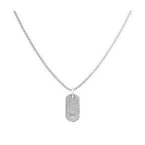 Collar Tommy Hilfiger Acero Inoxidable Plaetado y Cristales Mujer 2780860