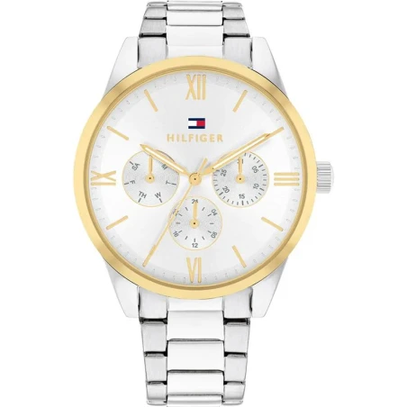 Reloj Tommy Hilfiger Camille Plateado y Dorado Multifunción Mujer 1782744