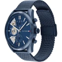 Reloj Tommy Hilfiger Baker Acero Inoxidable Azul Multifunción Hombre 1710648