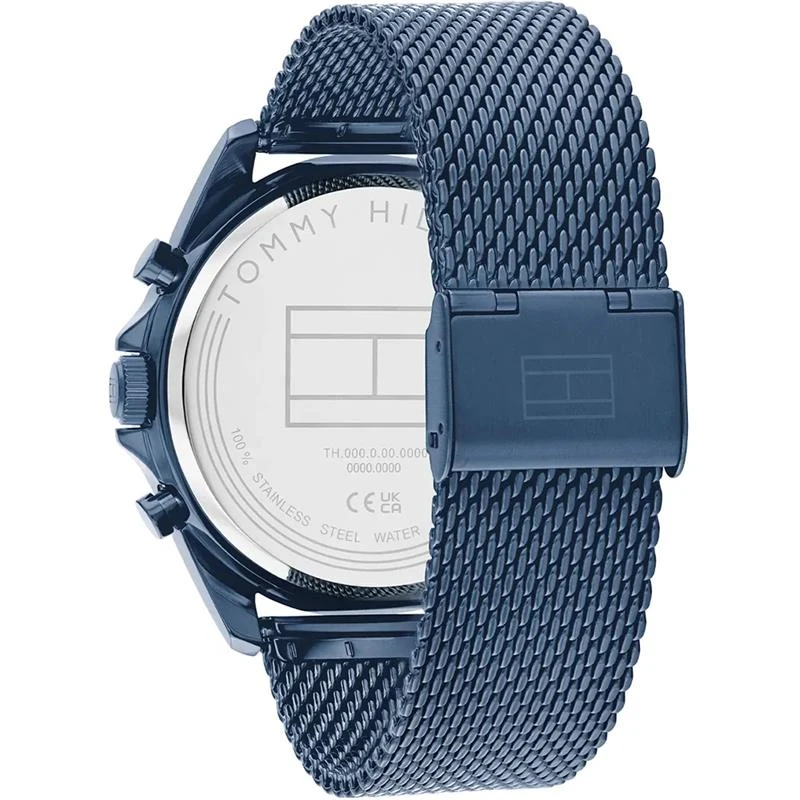 Reloj Tommy Hilfiger Baker Acero Inoxidable Azul Multifunción Hombre 1710648