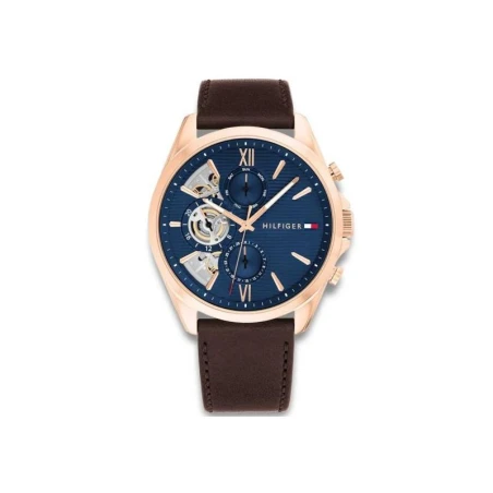 Reloj Tommy Hilfiger Baker Azul, Rosado y Marrón Multifunción Hombre 1710645