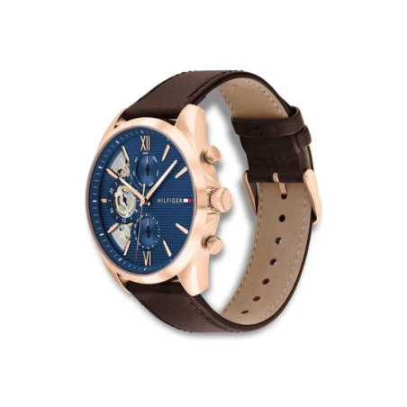 Reloj Tommy Hilfiger Baker Azul, Rosado y Marrón Multifunción Hombre 1710645