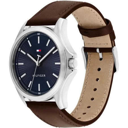 Reloj Tommy Hilfiger Bruce Azul y Marrón Analógico Hombre 1710669