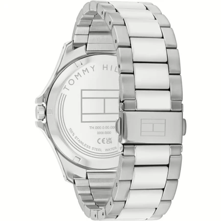 Reloj Tommy Hilfiger Bruce Plateado y Verde Analógico Hombre 1710672