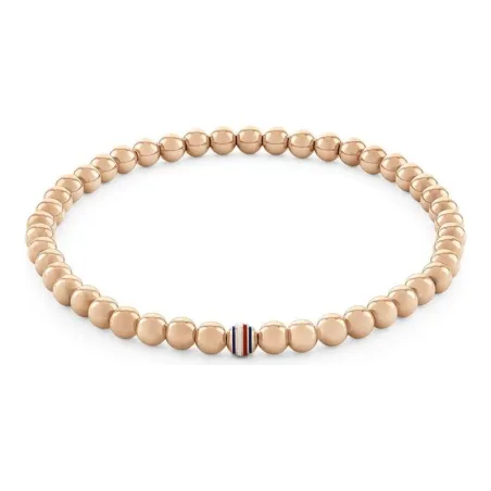Pulsera Tommy Hilfiger Bolitas Acero Inoxidable Baño Rosado y Bandera Tommy Hilfiger Mujer 2780939