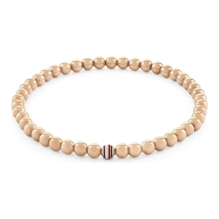 Pulsera Tommy Hilfiger Bolitas Acero Inoxidable Baño Rosado y Bandera Tommy Hilfiger Mujer 2780939
