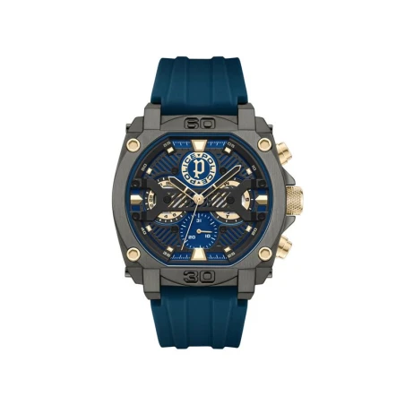 Reloj Police Norwood Gris y Azul Multifunción Hombre PEWGQ0040001