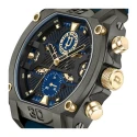 Reloj Police Norwood Gris y Azul Multifunción Hombre PEWGQ0040001