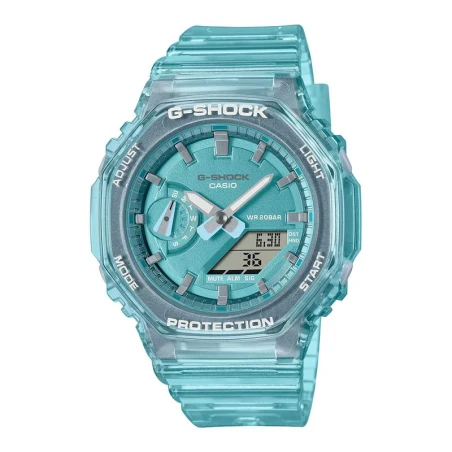 Reloj Casio G-Shock Skeleton Mujer Azul Analógico-Digital GMA-S2100SK-2AER