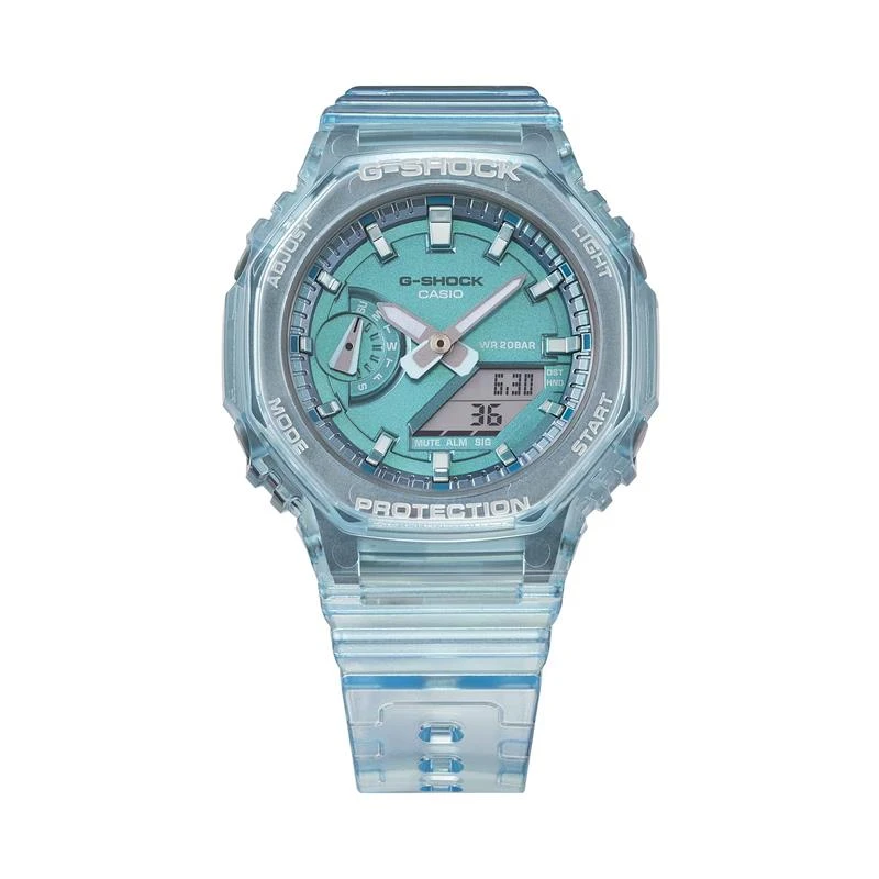 Reloj Casio G-Shock Skeleton Mujer Azul Analógico-Digital GMA-S2100SK-2AER