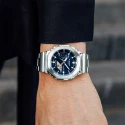 Reloj G-Shock G-Steel Series Plateado y Azul Marino Analógico-Digital Unisex GM-2110D-2BER