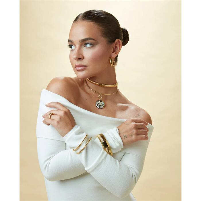 Pulsera Viceroy Fashion Tubogas Baño Oro Laura Escanes 75391P01012